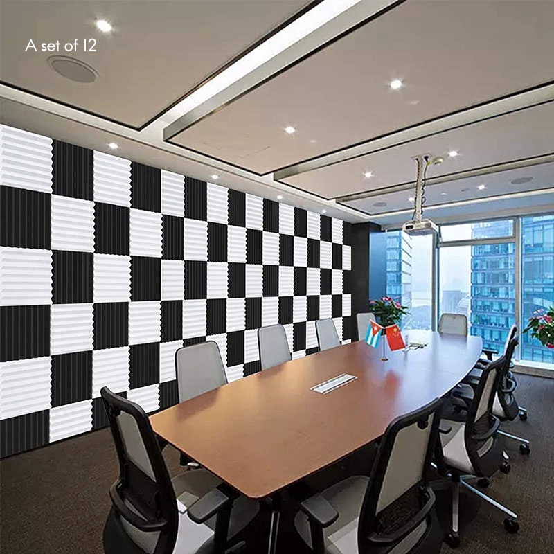 Board Game Room - A84X-12 قطعة من ألواح الفوم الصوتية،