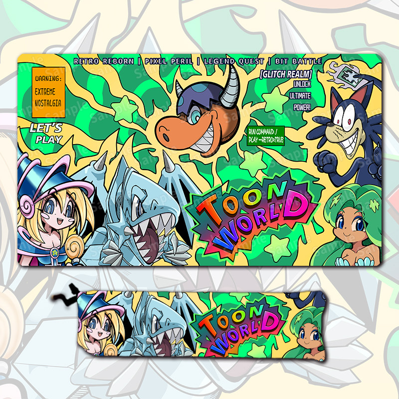 Board Game Yugioh - يوغي أوه! بساط لعب مطاطي للبطاقات