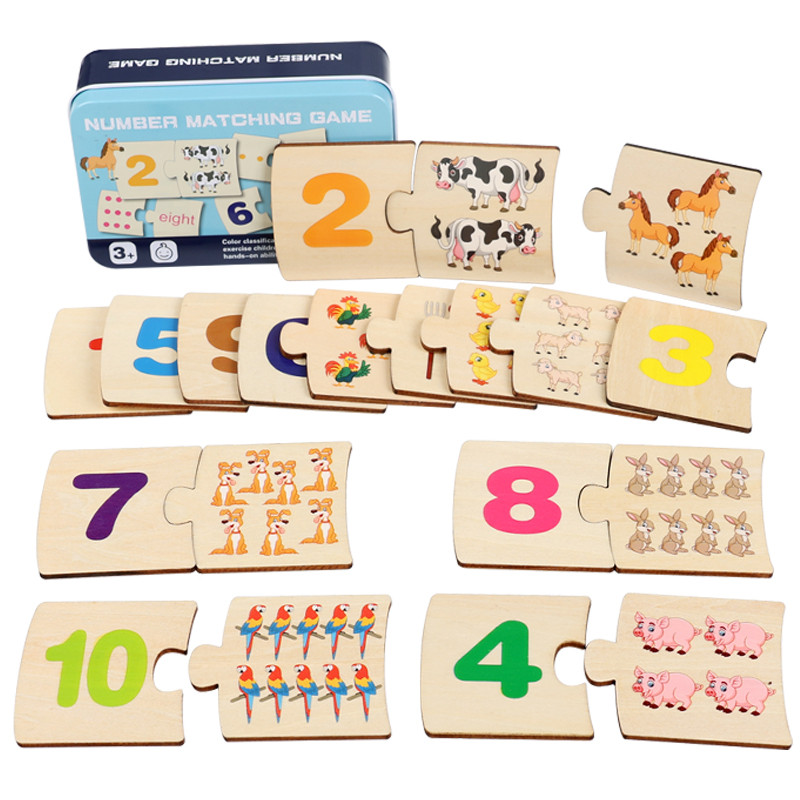 Board Game Organization - الأطفال صندوق حديد عدد التنوير يقترن