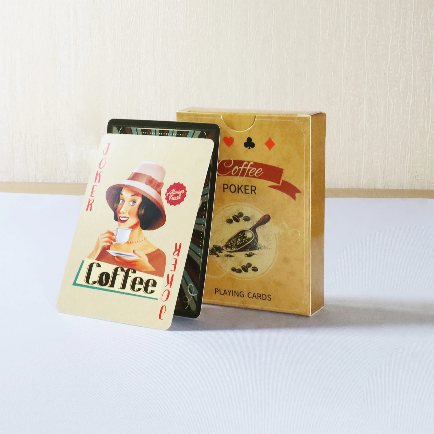 Board Game Vintage - أوراق لعب ورق القهوة طراز عتيق