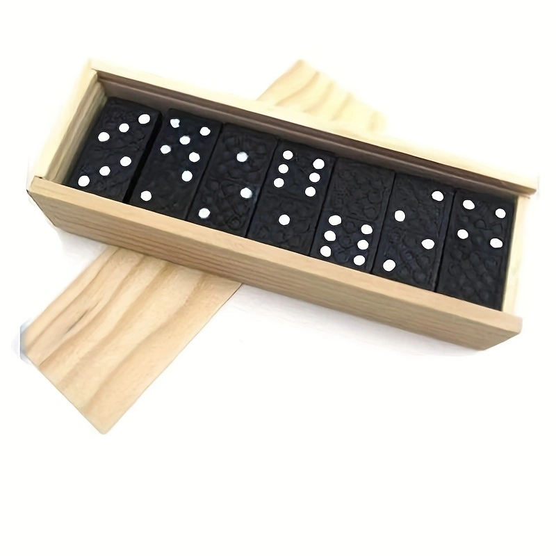 28 قطعة/صندوق مجموعة الدومينو  - مراجعة Board Game Organization وسعره