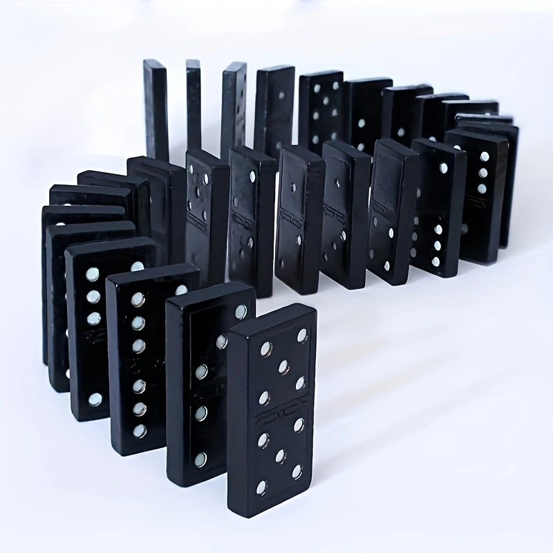 28 قطعة/صندوق مجموعة الدومينو  - مراجعة Board Game Organization وسعره
