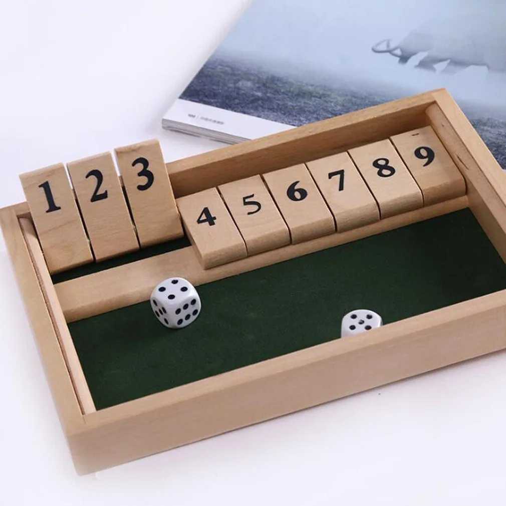 2-4 لاعب خشبي الرياضيات اللوحا - مراجعة Board Game Organization وسعره