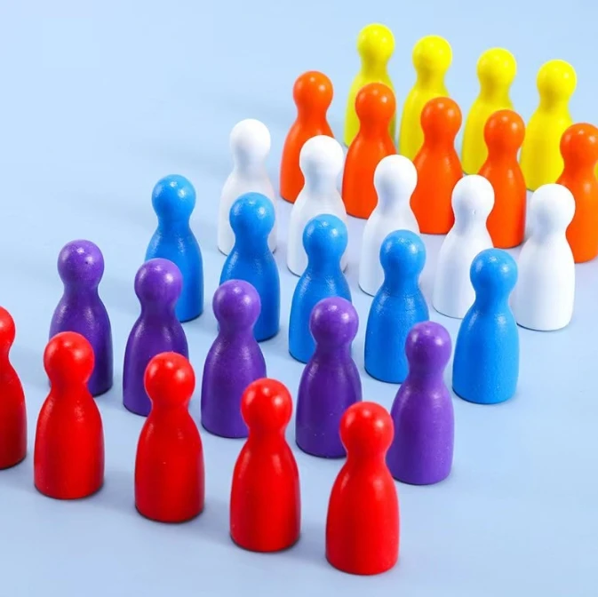 100 قطعة علامات الشطرنج الخشبي - مراجعة Board Game Quiz وسعره