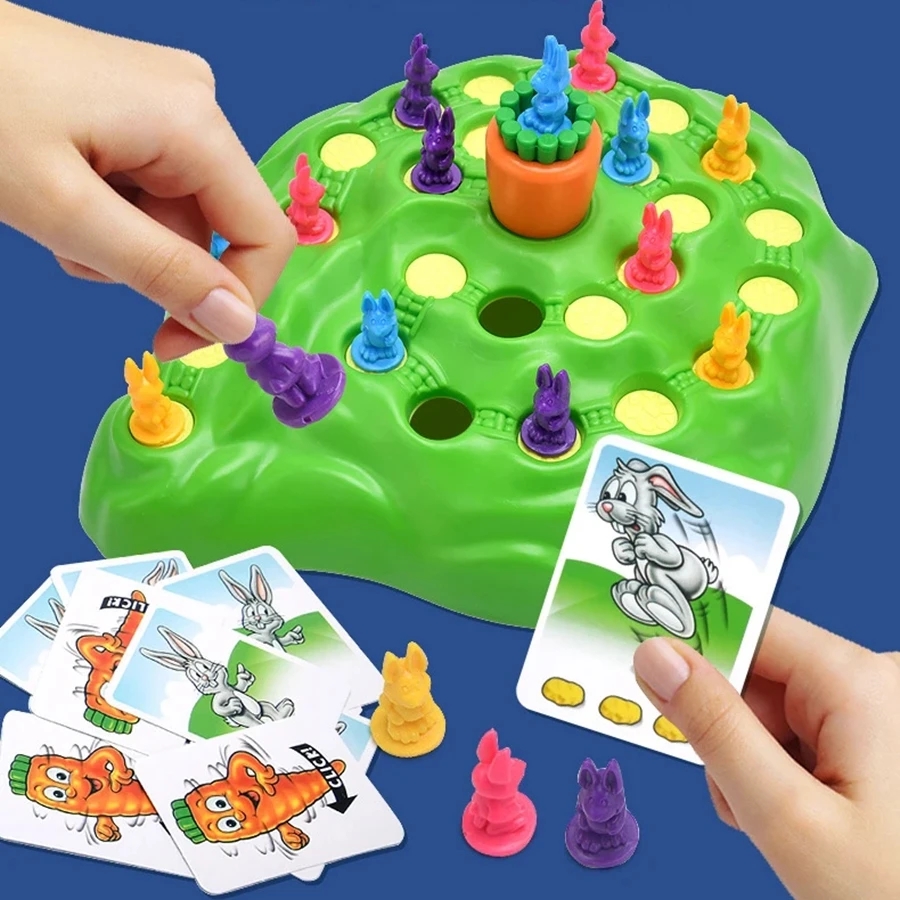 لوحة طاولة مصيدة على شكل أرنب  - مراجعة Board Game Saboteur وسعره