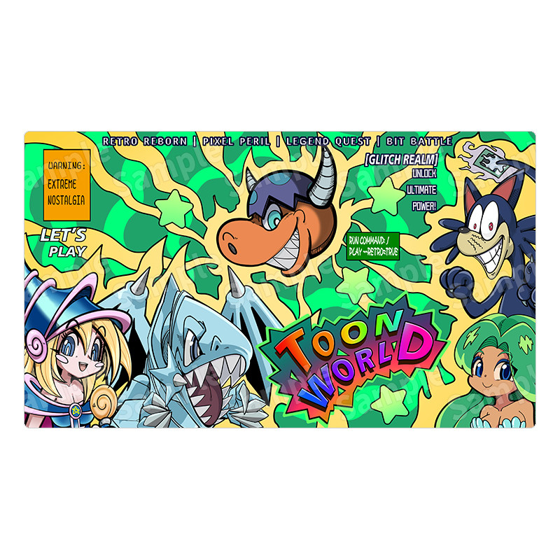 يوغي أوه! بساط لعب مطاطي للبطا - مراجعة Board Game Yugioh وسعره
