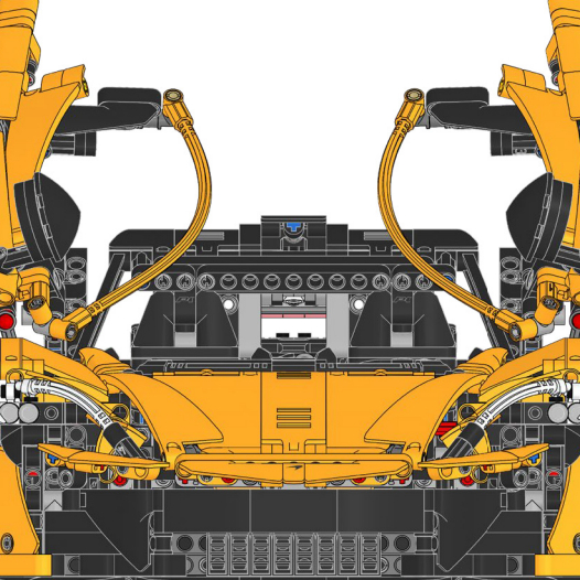 مجموعة مكعبات بناء سيارة رياضي - مراجعة Lego Set Technic وسعره