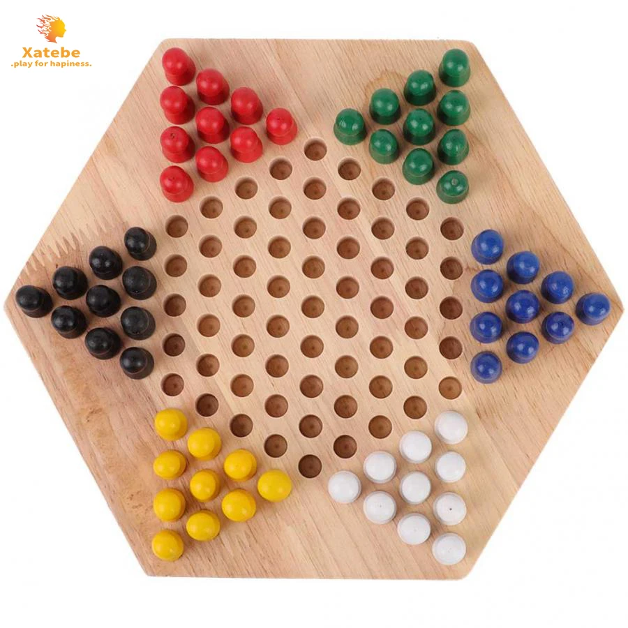 مجموعة ألعاب خشبية تعليمية للأ - مراجعة Board Game Halma وسعره