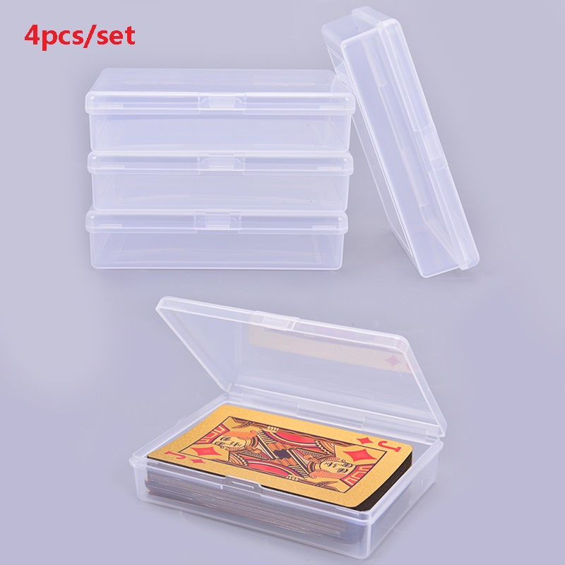 4 قطعة 10*7*2.4 سنتيمتر صناديق - مراجعة Board Game Organization وسعره