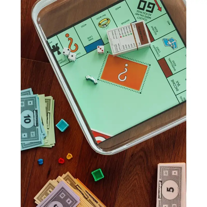 صندوق تخزين كبير شفاف وصلب مع  - مراجعة Board Game Organization وسعره