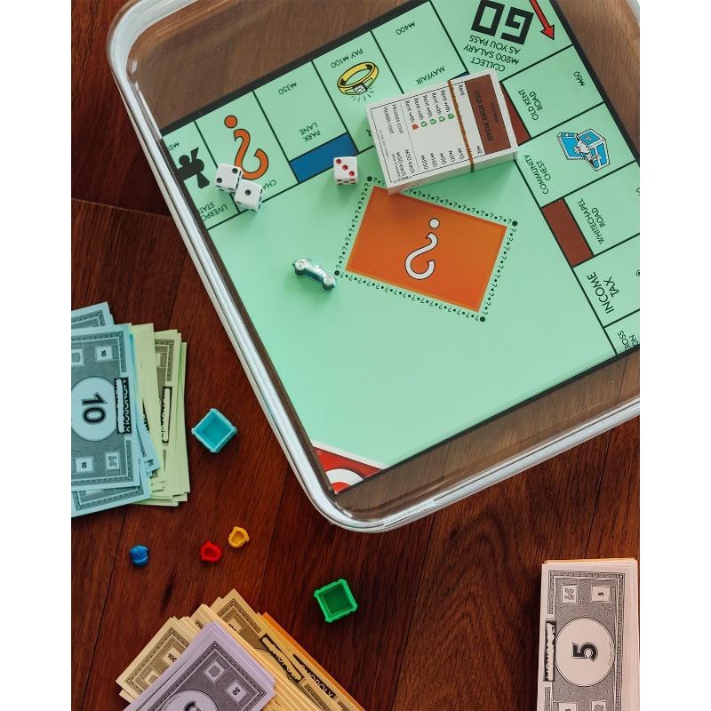 صندوق تخزين كبير شفاف وصلب مع  - مراجعة Board Game Organization وسعره