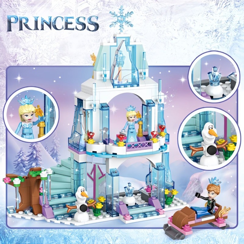 مجموعة مكعبات بناء قلعة إلسا ا - مراجعة Lego Set Technic وسعره