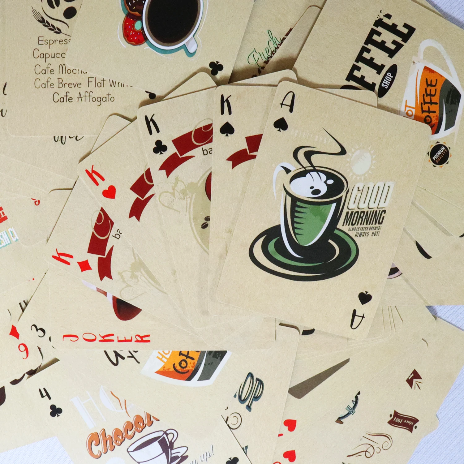 أوراق لعب ورق القهوة طراز عتيق - مراجعة Board Game Vintage وسعره